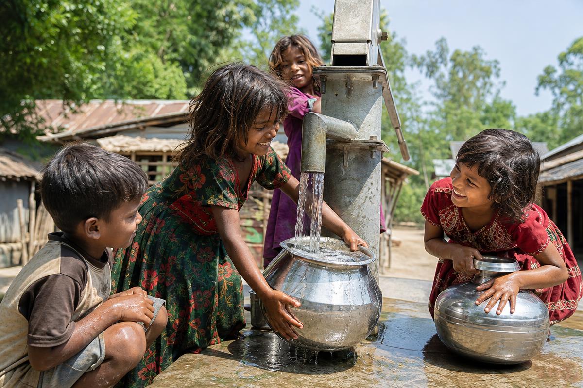 Clean water wells